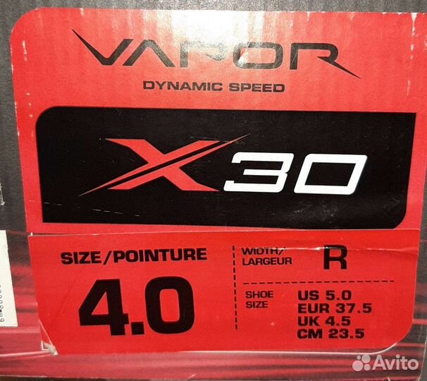 Хоккейные коньки bauer vapor x 30 (новые р. 36,5)
