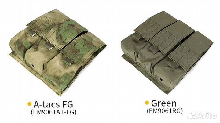 Подсумок EmersonGear LBT Style 7.62 (мох/олива)