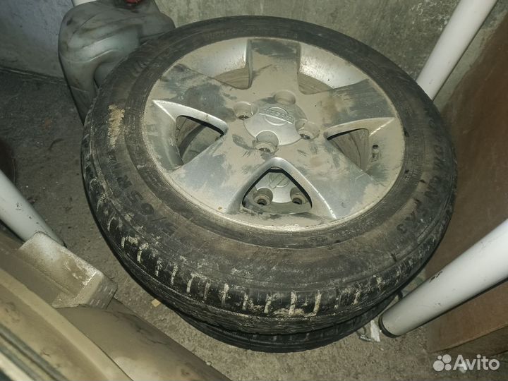 Колеса летние r14 4x100