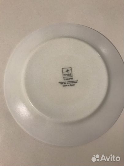 Тарелки из опалового стекла