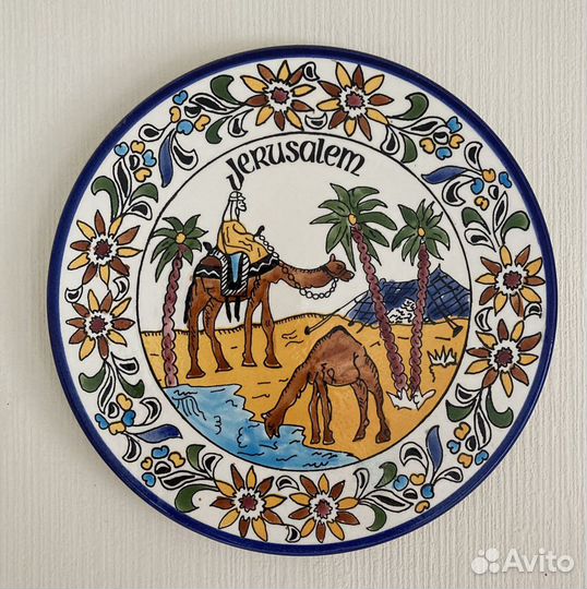 Настенная тарелка пано