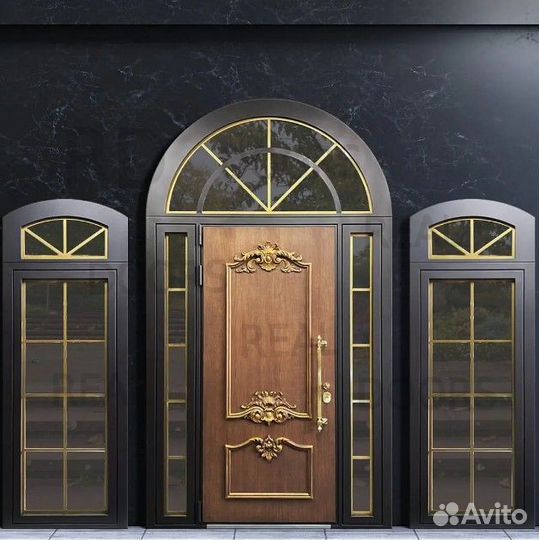 Парадная входная группа терморазрывом