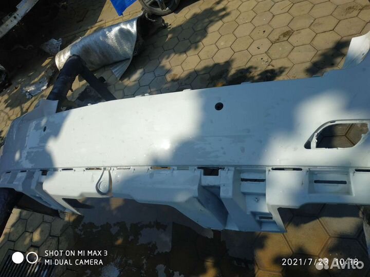 Бампер Mersedes GLK-класс 2011-15г задний