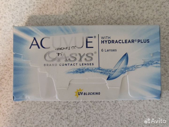 Линзы контактные acuvue oasys двухнедельные