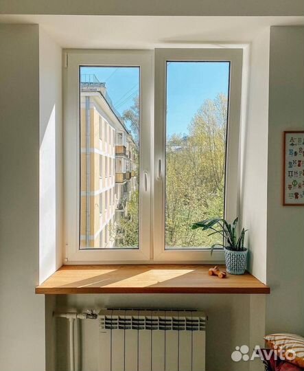 Подоконники из дуба/под ключ