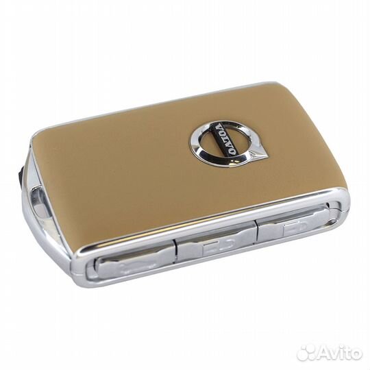 Смарт ключ Volvo XC60 XC90 S90 V90 с 2018 года беж