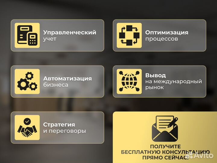 Бизнес-консалтинг Управленческий учет Оптимизация