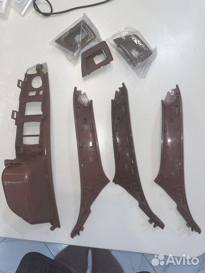 Комплект накладок салонных ручек bmw f10