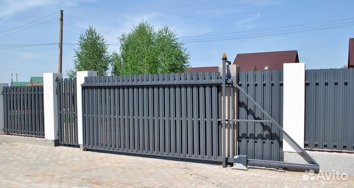 Рама откатных ворот