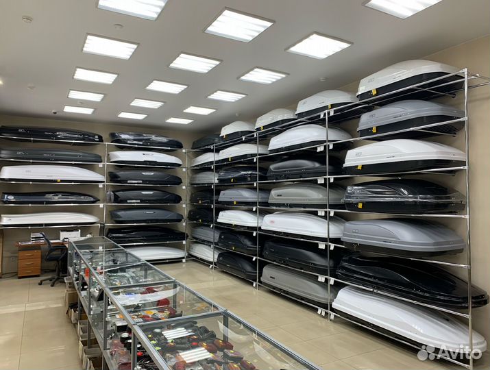 Автобокс на крышу Тойота Ленд Крузер Прадо