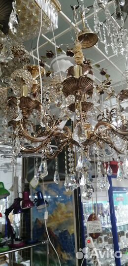 Люстра потолочная светодиодная с пультом