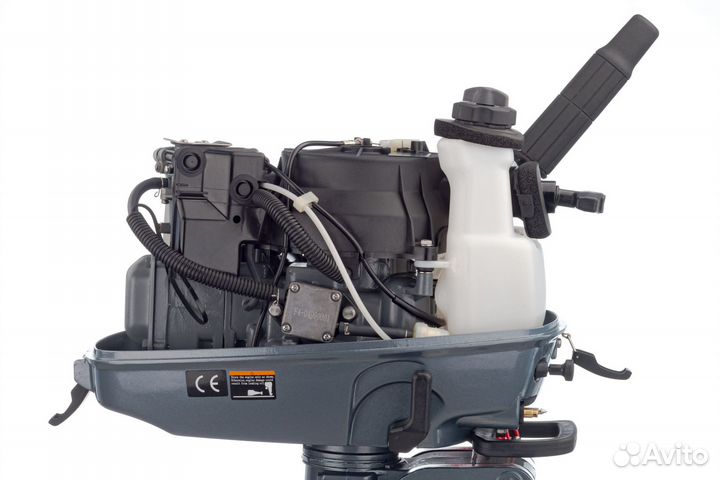 Лодочный мотор Mikatsu 5 + внешний бак 12л