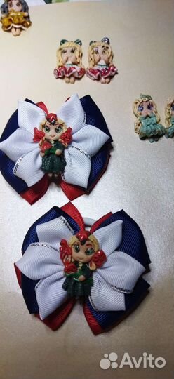 Бантики в серединке с куколкой