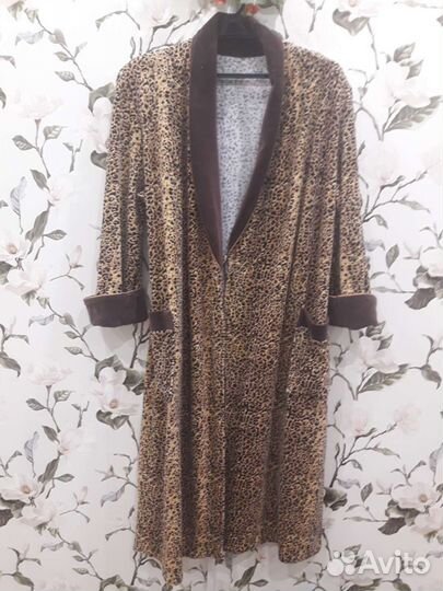 Халат махровый женский