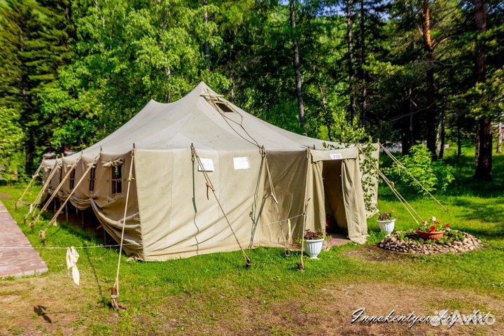 Армейская палатка штабная военная