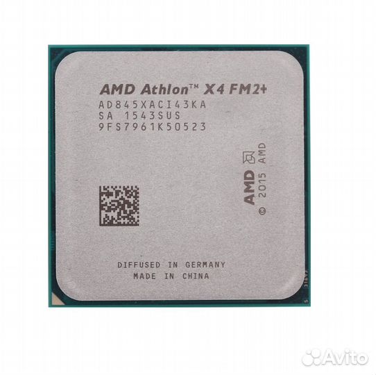Б/у процессор сокет FM2 AMD Athlon X4 845- ad845xa