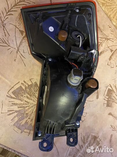 Задный фонарь Skoda Rapid