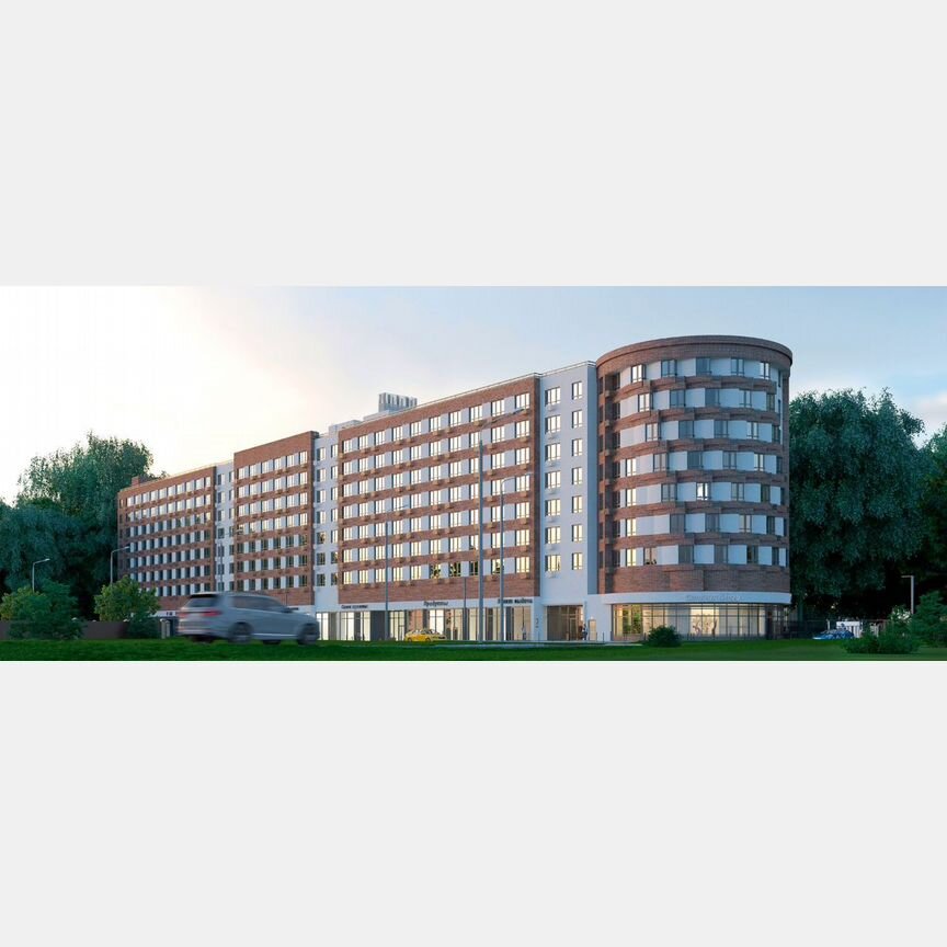 Апартаменты-студия, 27,1 м², 4/4 эт.