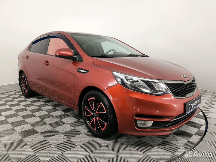 Kia Rio 1.6 МТ, 2015, 120 419 км