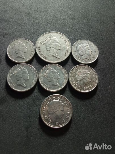 Монеты великобритании