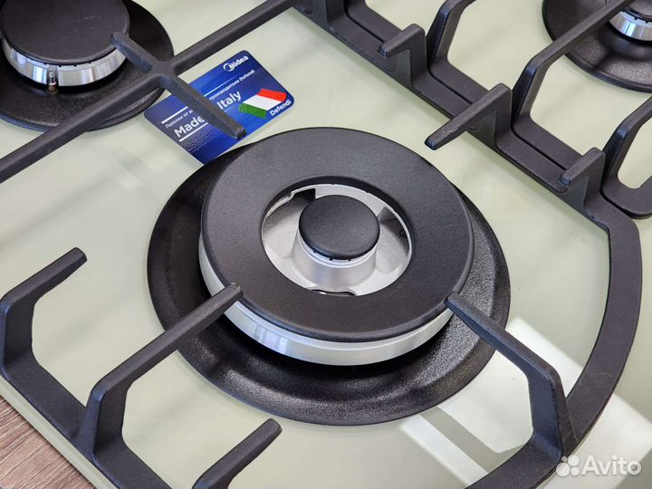 Газовая варочная панель midea mg645tgi