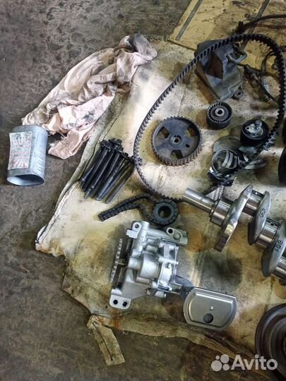 Двигатель по частям Kuga 2,0 D6DG, D4204T 136лс