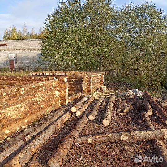 Сруб бани 6х4