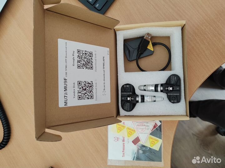 Датчик давления в шинах на любое авто tpms Deelife