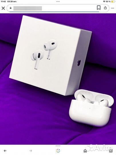 Airpods про 2 орегинальное качество слово пацана