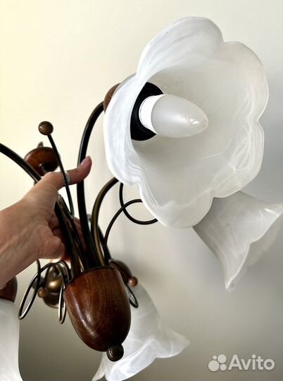 Люстра советская СССР винтажная