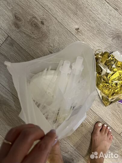 Воздушные шарики И подставка для шаров