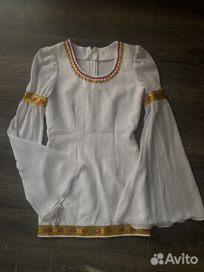 Платье в народном стиле