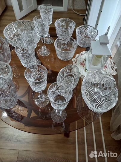 Хрустальная ваза