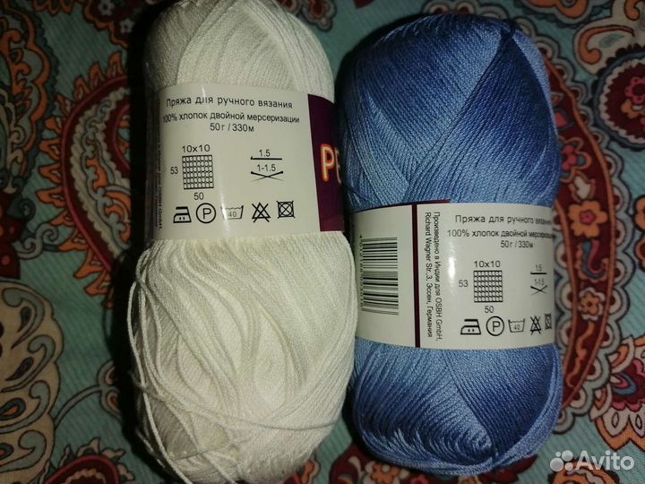 Пряжа Pelikan vita cotton