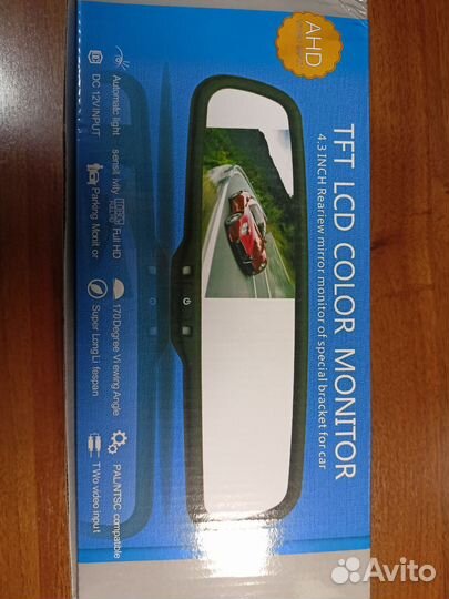 Салонное зеркало с монитором