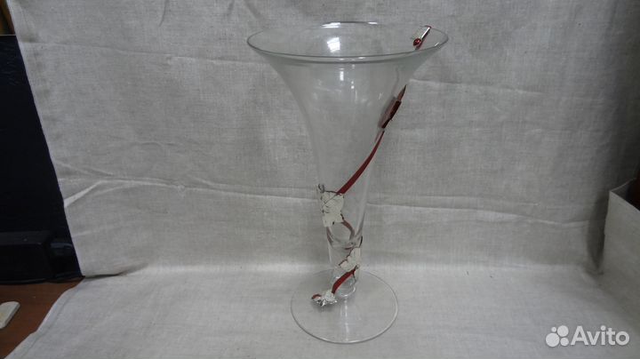 Вазы для цветов Разные Стекло Цветное Интерьерные