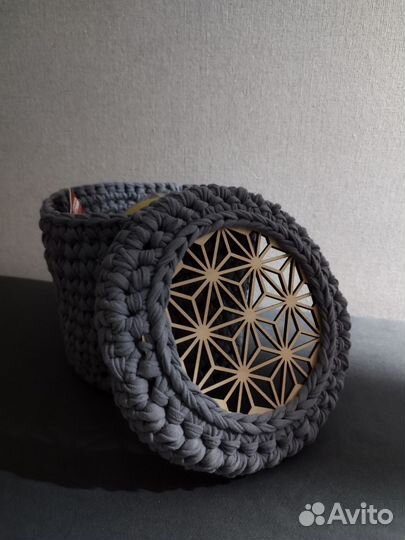 Плетеные корзинки для хранения