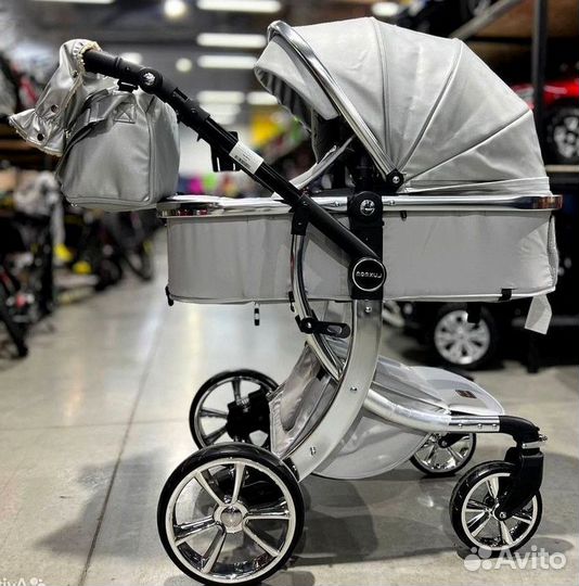 Коляска Luxmom 608 2в1 и 3в1 с гарантией