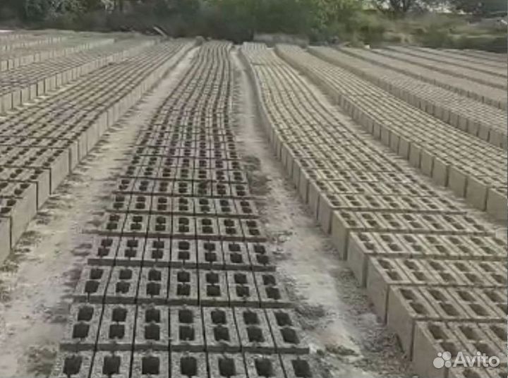 Блоки керамзитобетонные 12