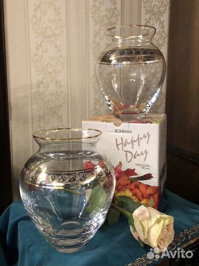 Вазы Богемия