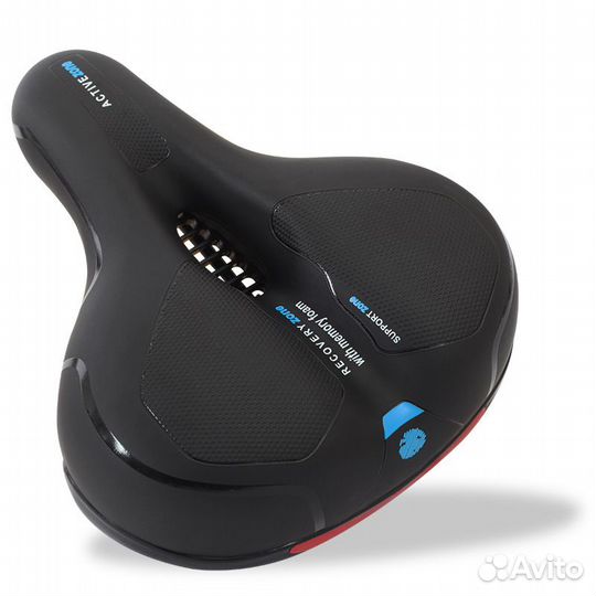 Комфортное гелевое вело седло - Широкое/Мягкое