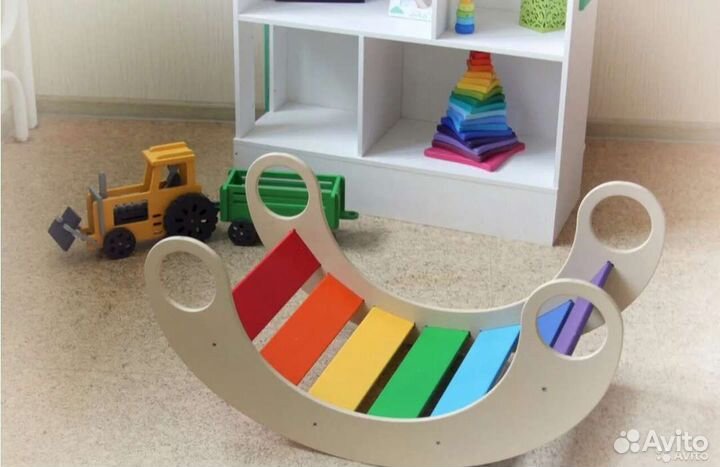 Радуга качалка