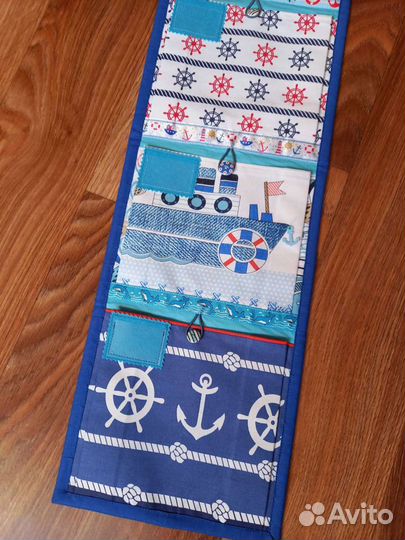 Кармашек в детский сад Юнга, для мальчика