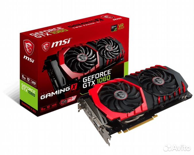 Видеокарта gtx 1060 6gb msi
