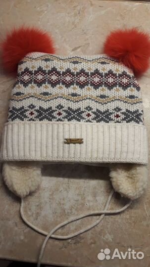 Шапка зимняя Gakkard для девочки р.50 новая