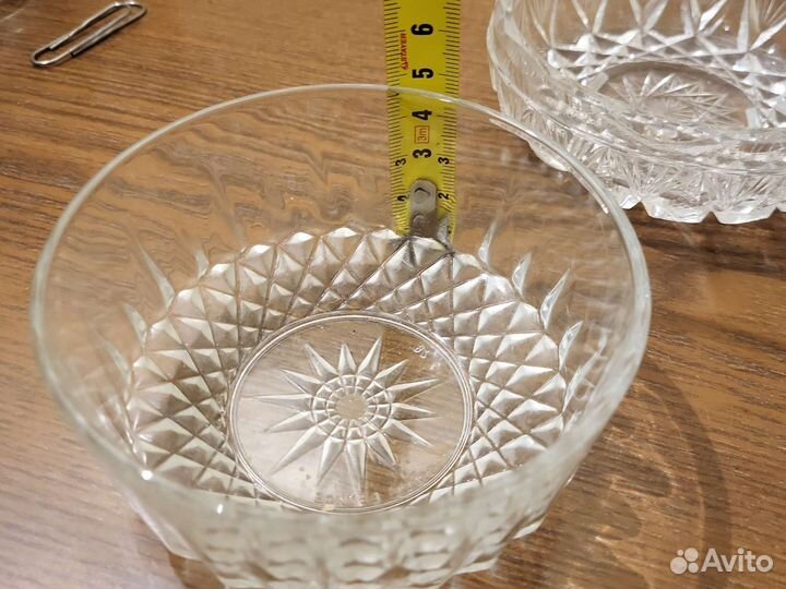 Пепельница СССР стекло