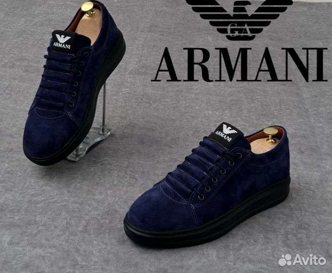 Кеды мужские armani:Lux