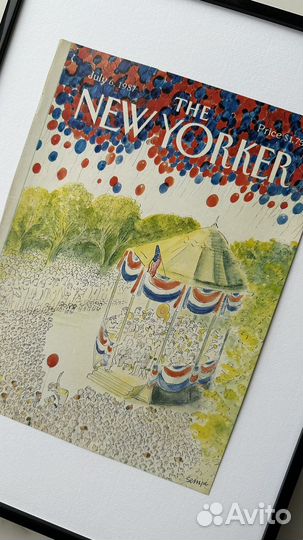 Обложка The New Yorker от 6 июля 1987