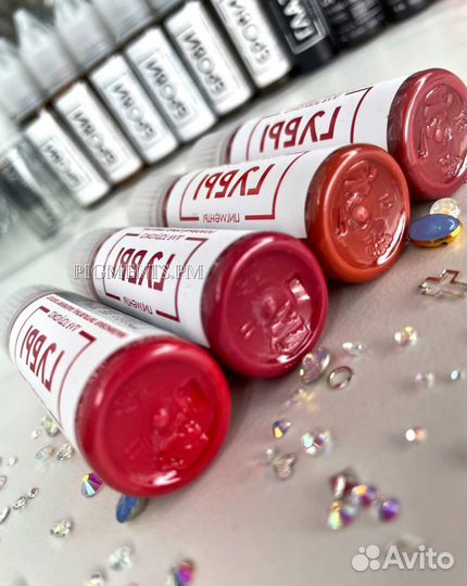 Пигменты Брови, Губы, Брови+ от Анны Куцеволовой