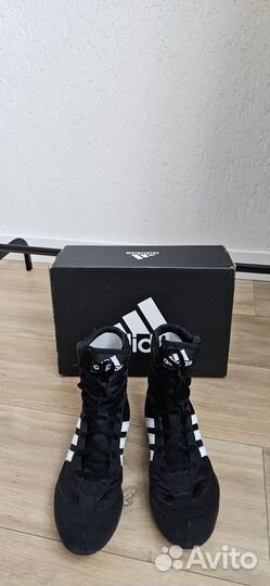Боксерки adidas box hog 2 (р. 36,5)